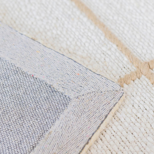 Cotton Backing. Lays Flat.