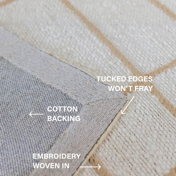 Cotton-Backed. Cleaner Floors.