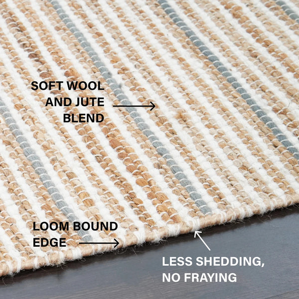 Wool and Jute. Built Strong.