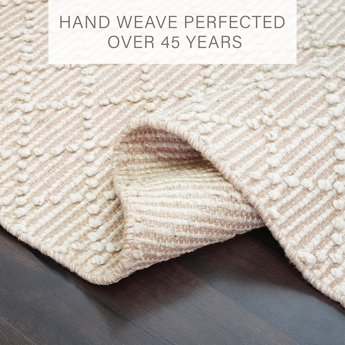 Mica Diamond Weaves Premium Jute Rug