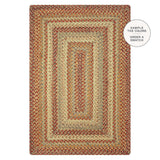 Harvest Beige Braided Jute Area Rugs