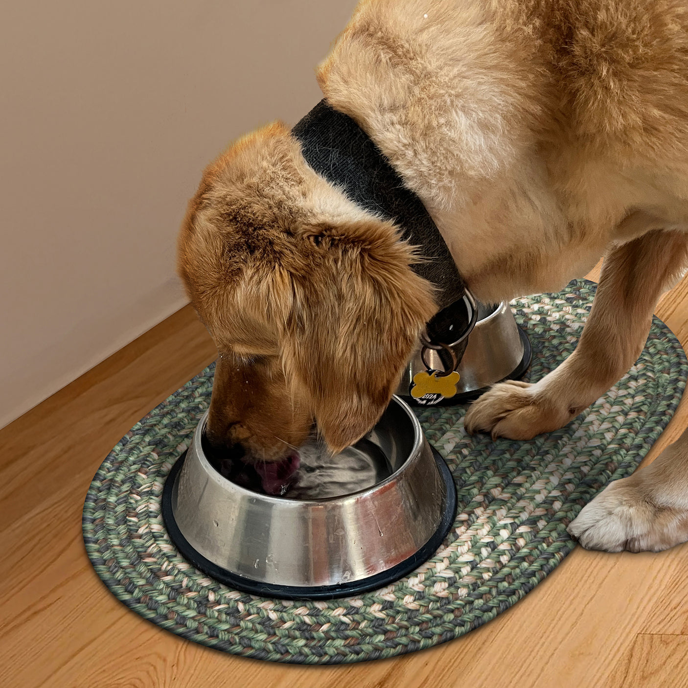 Cedar Ridge Green Ultra Durable Pet Rug
