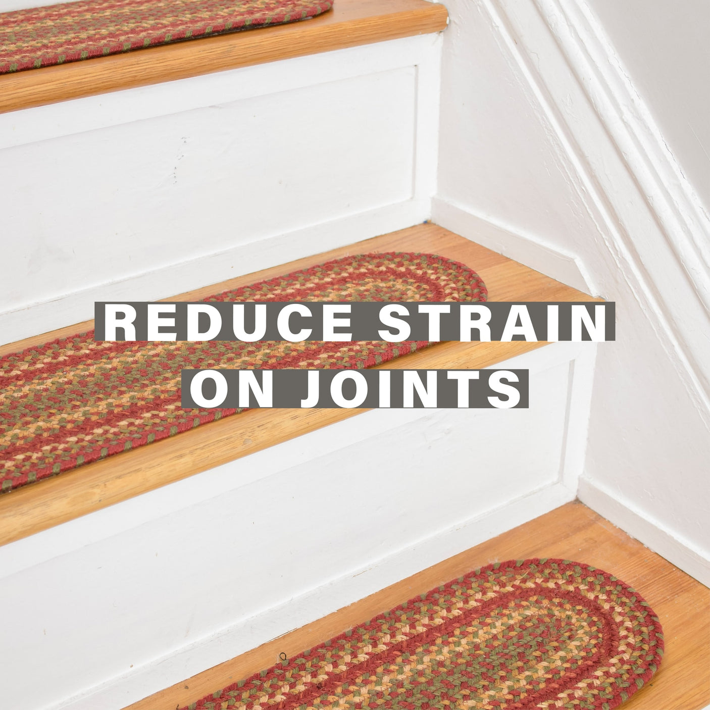 Cider Barn Red Jute Stair Tread