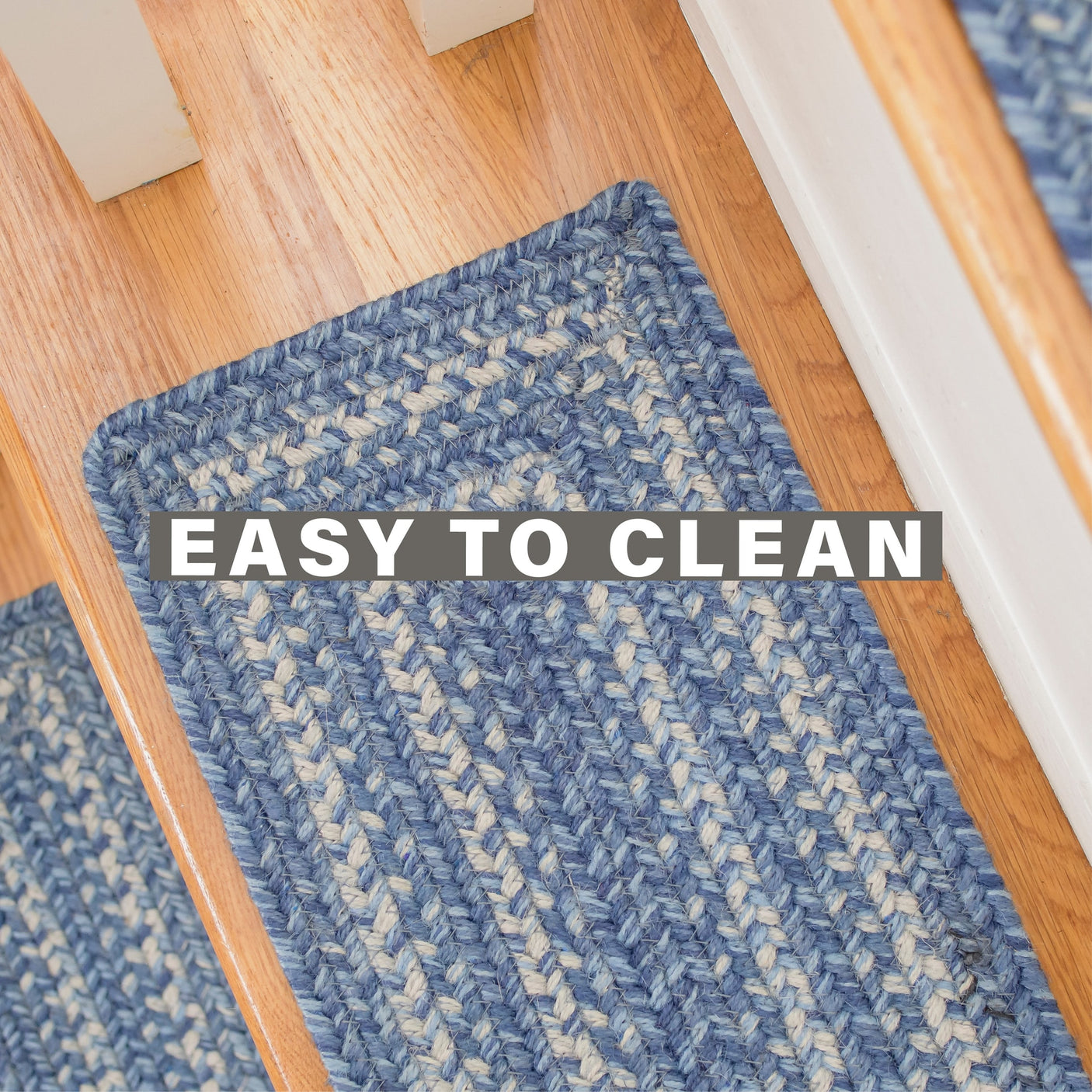 Denim Jute Stair Tread