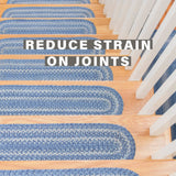 Denim Jute Stair Tread