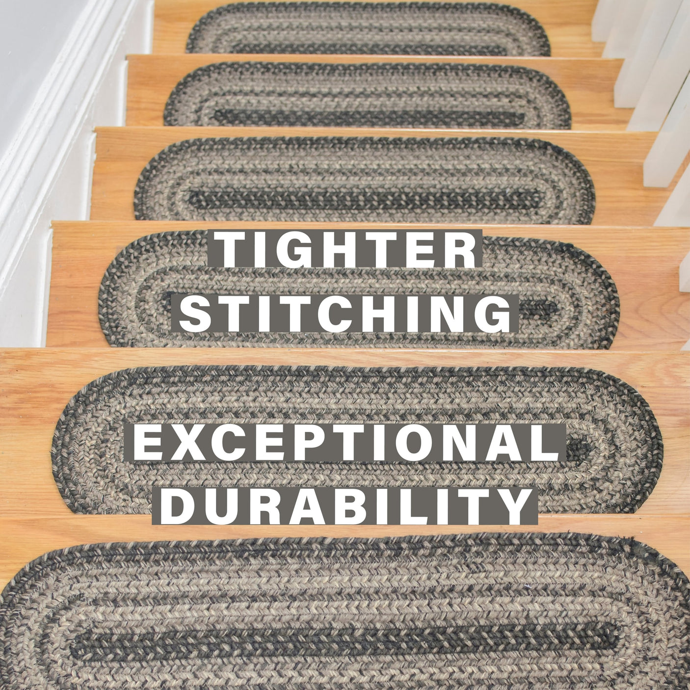 Flint Hill Jute Stair Tread
