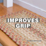 Harvest Beige Jute Stair Tread