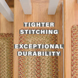 Harvest Beige Jute Stair Tread