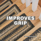 Kilimanjaro Black - Color Jute Stair Tread