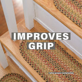 Kingston Multi Color Jute Stair Tread