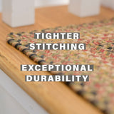 Kingston Multi Color Jute Stair Tread