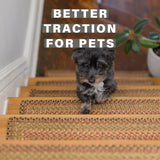 Kingston Multi Color Jute Stair Tread