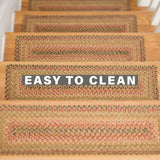 Kingston Multi Color Jute Stair Tread