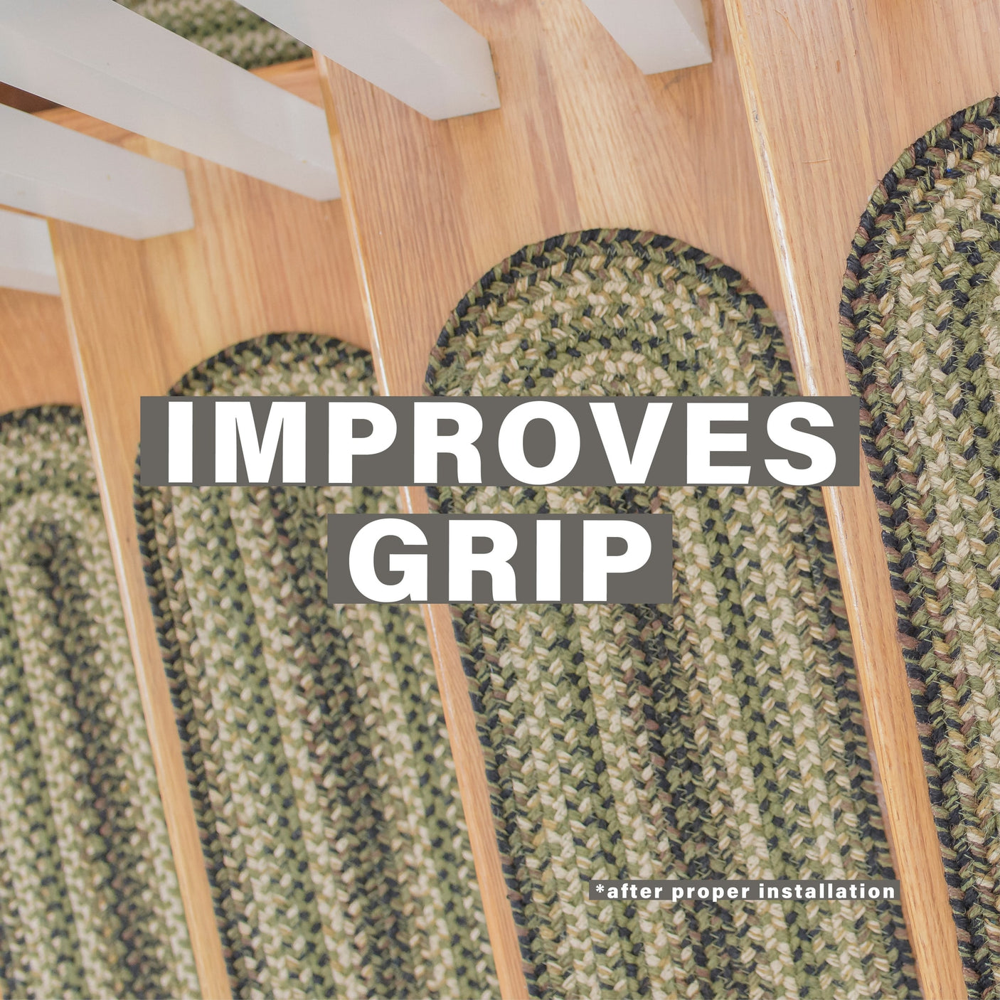 Pinecone Jute Stair Tread