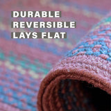 Jamestown Burgundy Jute Braided Rectangular Rugs