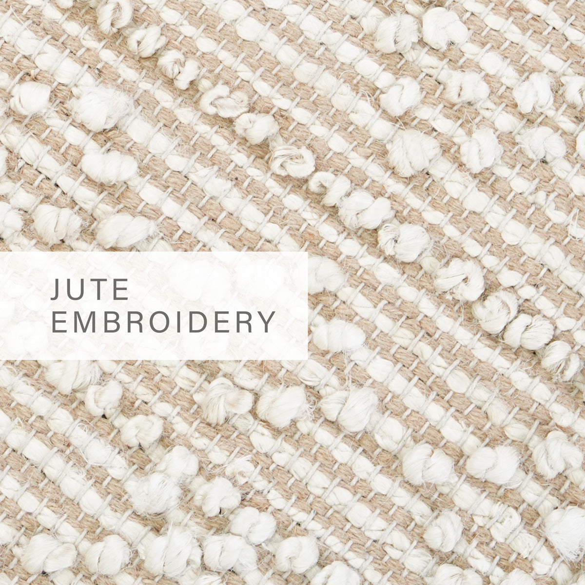 Mica Diamond Weaves Premium Jute Rug