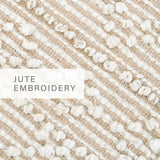 Mica Diamond Weaves Premium Jute Rug