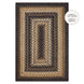 Kilimanjaro Black Braided Jute Rugs