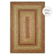 Kingston Jute Multi Color Braided Rug