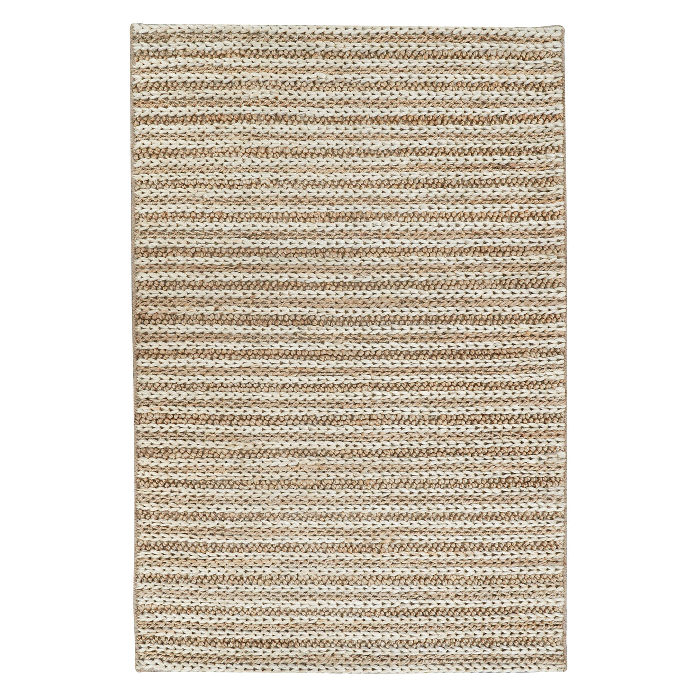 Laia Stripe Premium Handspun Jute Rug