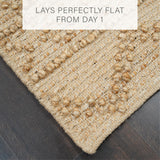 Nira Diamond Weaves Premium Jute Rug