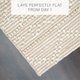 Mica Diamond Weaves Premium Jute Rug