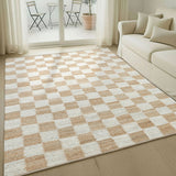 Mesa Checker Board Premium Jute Rug