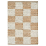Mesa Checker Board Premium Jute Rug