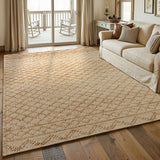 Nira Diamond Weaves Premium Jute Rug