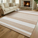 Reva Stripe Premium Jute Rug