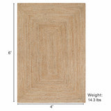 George Natural Premium Edition Handspun Jute Rug