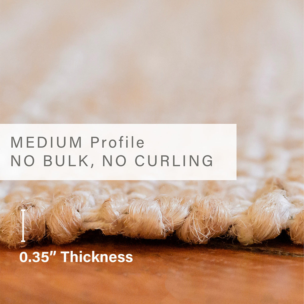 Reva Stripe Premium Jute Rug