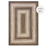 Wildwood Brown Braided Rugs