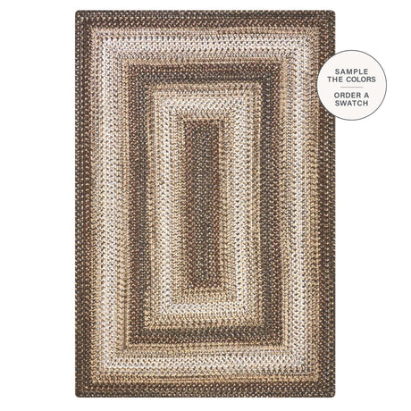 Wildwood Brown Braided Rugs