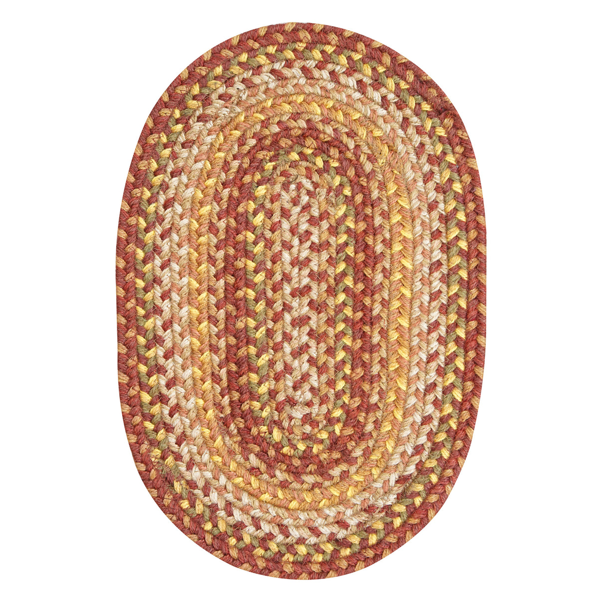 Amber Leaf Red Jute Braided Accessories