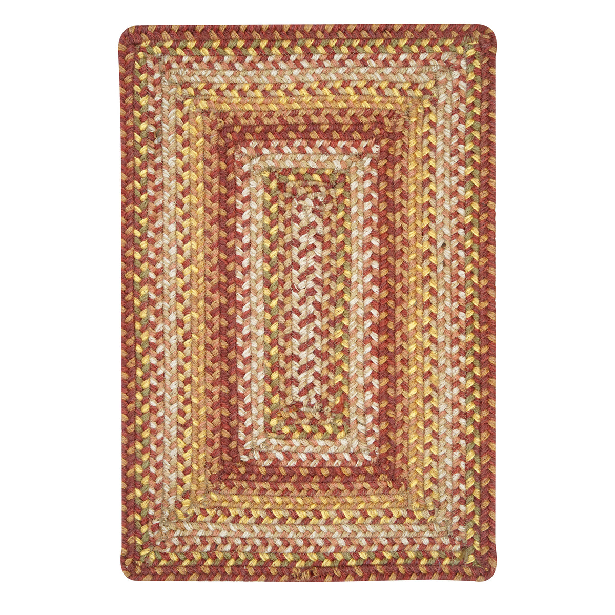 Amber Leaf Red Jute Braided Accessories