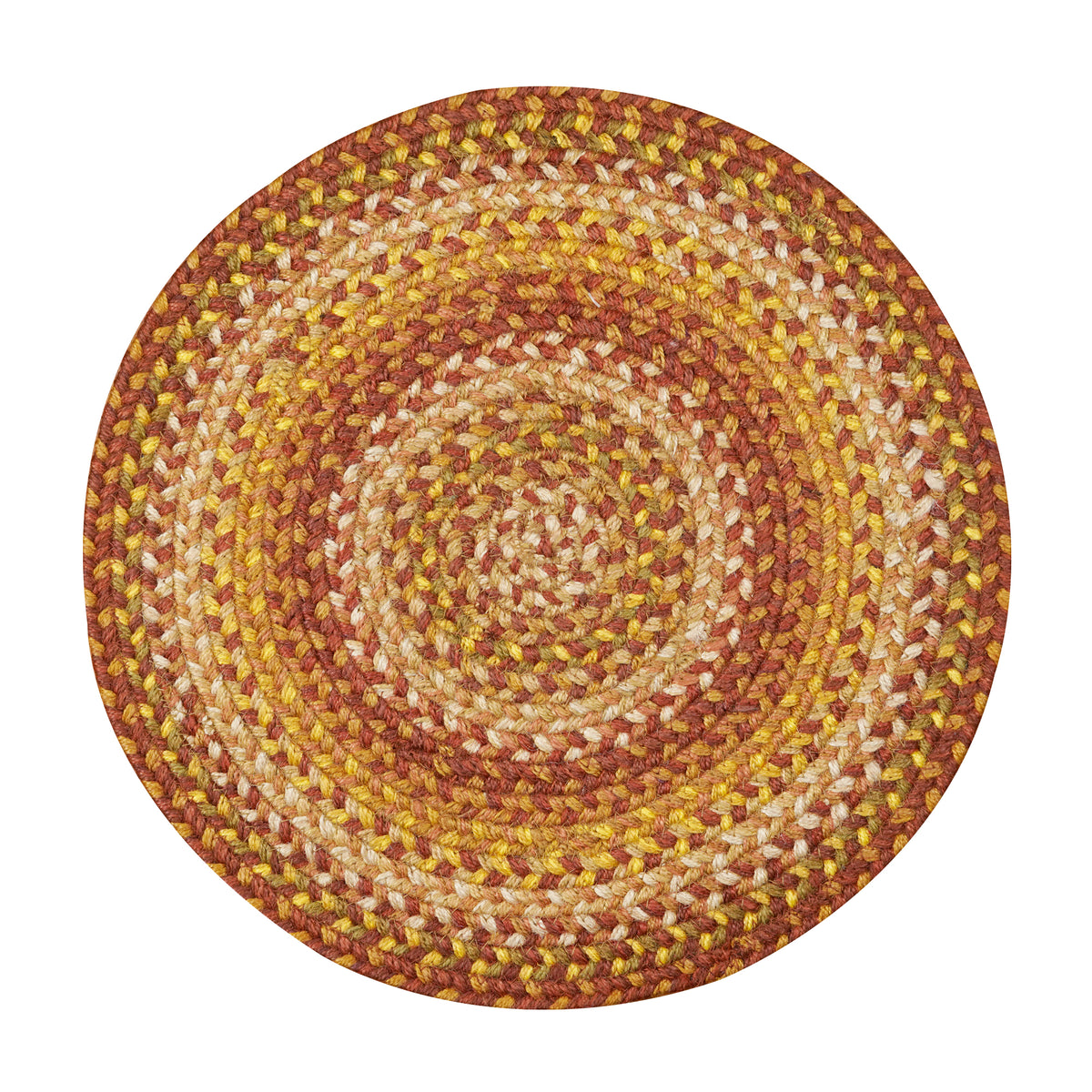 Amber Leaf Red Jute Braided Accessories
