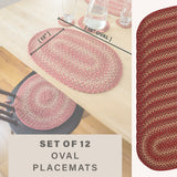 Apple Pie Red Jute Braided Accessories