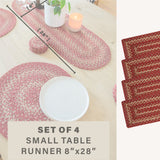 Apple Pie Red Jute Braided Accessories