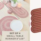 Apple Pie Red Jute Braided Accessories