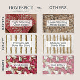 Best Red Jute Braided Oval Rugs for Homes