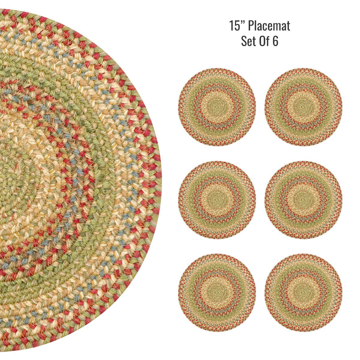 Best Multi Color Round Braided Accessories For Homes