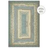 Baja Blue Cotton Braided Rugs