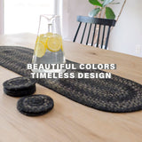 Jet Black Braided Accessories