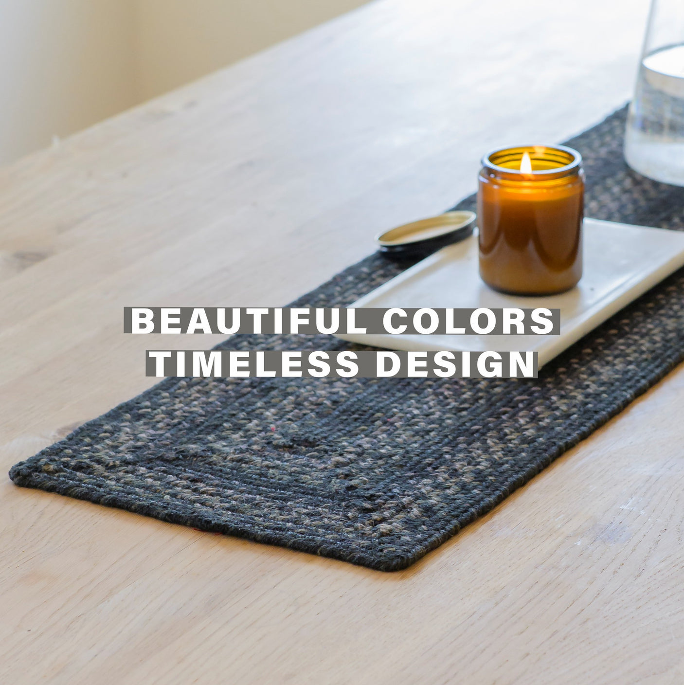 Jet Black Braided Accessories