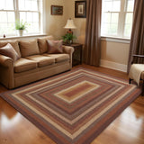 Biscotti Multi Color Cotton Braided Rugs