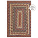 Biscotti Multi Color Cotton Braided Rugs
