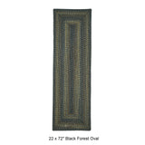 Black Forest Braided Rugs