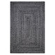 Black Braided Area Rugs