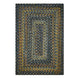 Black Forest Ultra Durable Small Braided Rugs In Sets